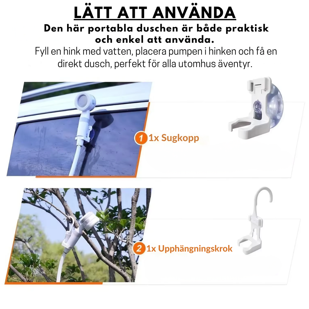 MiniPump - Portabel Vattenpump