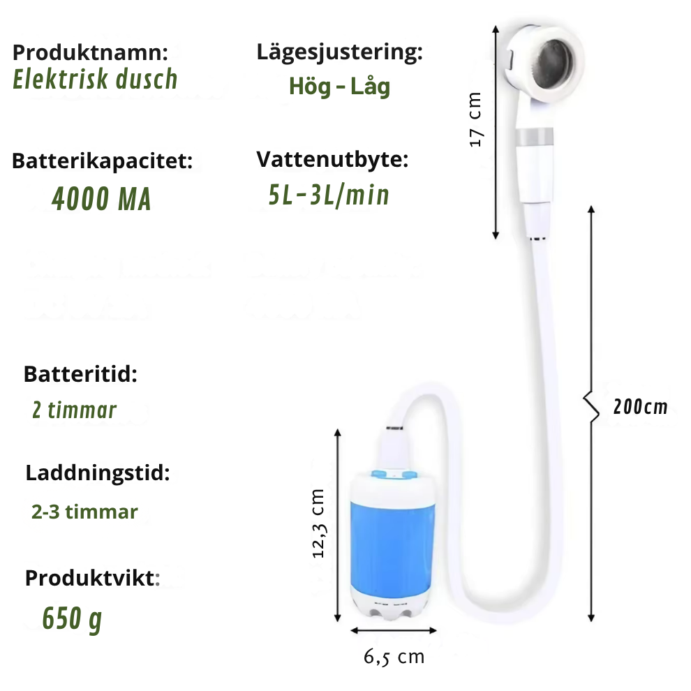 MiniPump - Portabel Vattenpump